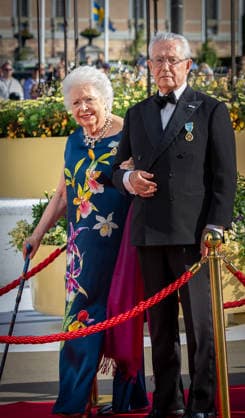 13-06-2026 Concert Princess Christina and Tord Magnuson arrive at the Royal Opera House for a golden wedding concert given in honor of the royal couple during their golden wedding anniversary celebrations in Stockholm, Sweden Â  Copyright: xPPEx
