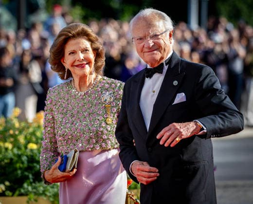 13-06-2026 Concert King Carl Gustaf and Queen Silvia arrive at the Royal Opera House for a golden wedding concert given in honor of the royal couple during their golden wedding anniversary celebrations in Stockholm, Sweden Â  Copyright: xPPEx