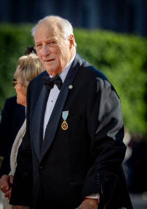 13-06-2026 Concert King Harald and Queen Sonja arrive at the Royal Opera House for a golden wedding concert given in honor of the royal couple during their golden wedding anniversary celebrations in Stockholm, Sweden Â  Copyright: xPPEx