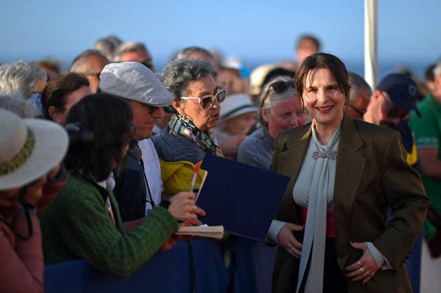 Closing Ceremony 40th Cabourg Film Festival FC Juliette Binoche attends the Closing Ceremony of the 40th Cabourg Film Festival on June 13, 2026 in Cabourg, France. Photo by Franck Castel ABACAPRESS.COM Cabourg France  Copyright: xCastelxFranck ABACAx