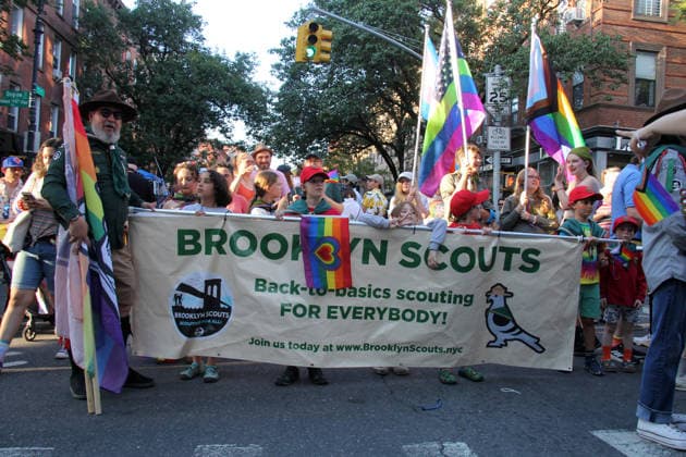 June 13, 2026, Brooklyn, New York, United States: Brooklyn New York June 13,.2026...Brooklyn Pride Day,.The Brooklyn Pride Twilight Parade along Fifth Avenue in Park Slope Brooklyn. The only evening parade in the Northeast, the street was filled with organizations showing up to march in support of the LGBTQIA+ community. Brooklyn United States - ZUMAc272 20260613_znp_c272_009 Copyright: xEmilyxCotlerx