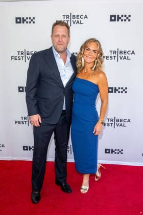 June 13, 2026, New York, United States: (L-R) Jon Erwin and Abigail Erwin attend Young Washington World Premiere during the 2026 Tribeca Film Festival at SVA Theatre on June 13, 2026 in New York City. New York United States - ZUMAs197 20260613_aaa_s197_363 Copyright: xRonxAdarx