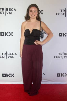 NEW YORK, NY - JUNE 13: Sydney Thomason at the Young Washington premiere during the 2026 Tribeca Festival at SVA Theater on June 13, 2026 in New York City. Copyright: xRWx