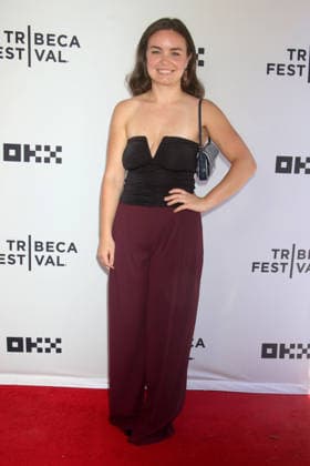 NEW YORK, NY - JUNE 13: Sydney Thomason at the Young Washington premiere during the 2026 Tribeca Festival at SVA Theater on June 13, 2026 in New York City. Copyright: xRWx