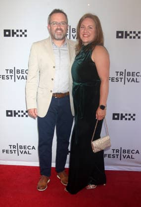 NEW YORK, NY - JUNE 13: Adam Abel at the Young Washington premiere during the 2026 Tribeca Festival at SVA Theater on June 13, 2026 in New York City. Copyright: xRWx