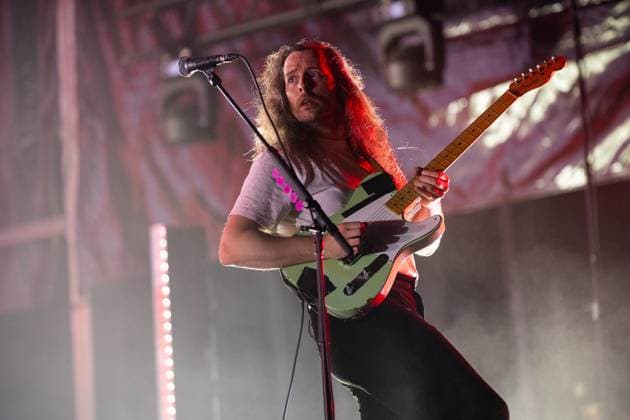 June 14, 2026, Porto, Porto, Portugal: Lee Kiernan, guitarist of the British punk band IDLES, performs during Primavera Sound Porto 2026 at Parque da Cidade. Porto Portugal  - ZUMAs197 20260614_aaa_s197_018 Copyright: xDiogoxBaptistax