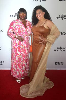 NEW YORK, NY - JUNE 13: Bevy Smith and Michelle Buteau at Survival Of The Thickest Premiere during the 2026 Tribeca Festival at SVA Theater on June 13, 2026 in New York City. Copyright: xRWx