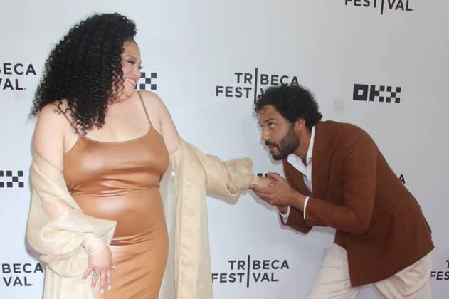 NEW YORK, NY - JUNE 13: Michelle Buteau and Marouane Zotti at Survival Of The Thickest Premiere during the 2026 Tribeca Festival at SVA Theater on June 13, 2026 in New York City. Copyright: xRWx