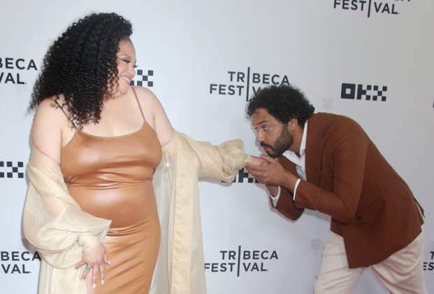 NEW YORK, NY - JUNE 13: Michelle Buteau and Marouane Zotti at Survival Of The Thickest Premiere during the 2026 Tribeca Festival at SVA Theater on June 13, 2026 in New York City. Copyright: xRWx