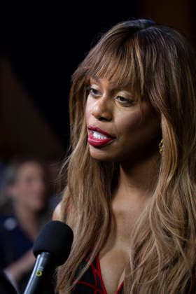 June 13, 2026, Seattle, Washington, USA: Honoree LAVERNE COX speaks with members of the media during the Pride Gala at the Sanctuary in Seattle on Saturday, June 13. 2026. The inaugural celebration benefits LifelongÃ¢â‚¬â ¢s programs providing food and nutrition, aging and disability, housing, and HIV care prevention for communities facing barriers. Seattle USA - ZUMAg235 20260613_zap_g235_017 Copyright: xPaulxChristianxGordonx