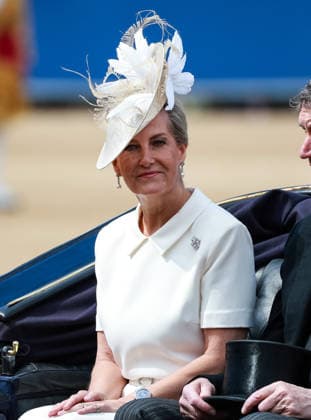 June 13, 2026, London, United Kingdom: Sophie the Duchess of Edinburgh seen during Trooping the Colour at Horse Guards Parade in London. London United Kingdom - ZUMAs197 20260613_aaa_s197_675 Copyright: xBrettxCovex