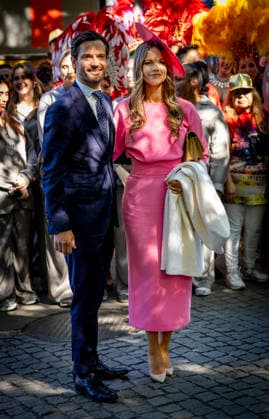 13-06-2026 Concert Princess Sofia and Prince Carl Philip arrive at the Royal Opera House for a golden wedding concert given in honor of the royal couple during their golden wedding anniversary celebrations in Stockholm, Sweden Â  Copyright: xPPEx
