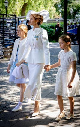 13-06-2026 Concert Princess Madeleine and Princess Adrienne and Princess Leonore arrive at the Royal Opera House for a golden wedding concert given in honor of the royal couple during their golden wedding anniversary celebrations in Stockholm, Sweden Â  Copyright: xPPEx