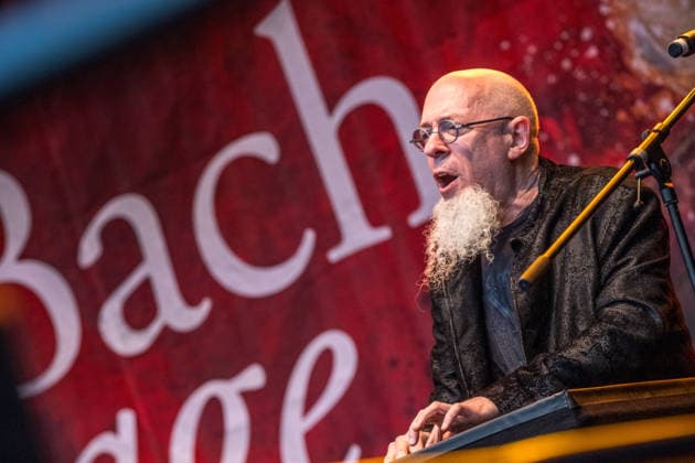 Leipzig, Deutschland, 13. Juni 2026: Jordan Rudess, Keyboarder der US-amerikanischen Progressive-Metal-Band Dream Theater, tritt beim Bachfest Leipzig auf der BachStage am Markt auf. Der Musiker präsentierte sein Programm Bach Reimagined, das Werke von Johann Sebastian Bach mit modernen Klängen und Improvisationen verbindet. Jordan Rudess Leipzig *** Leipzig, Germany, 13 June 2026 Jordan Rudess, keyboardist of the US progressive metal band Dream Theater, performs at Bachfest Leipzig on the BachStage am Markt The musician presented his program Bach Reimagined, which combines works by Johann Sebastian Bach with modern sounds and improvisations Jordan Rudess Leipzig