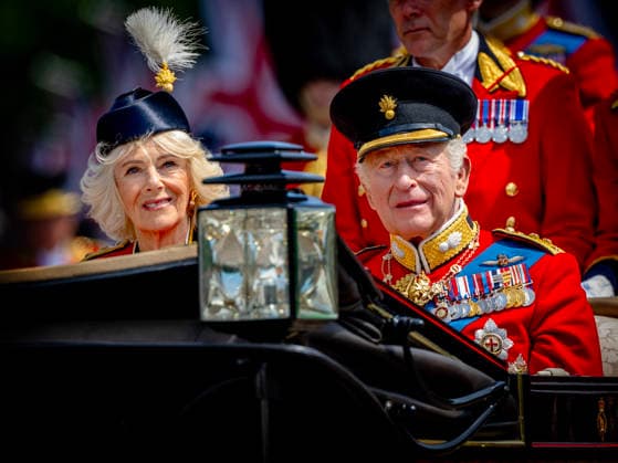 13-06-2026 England King Charles and Queen Camilla during the Kings Birthday Parade Trooping the Colour in London Â  Copyright: xPPEx