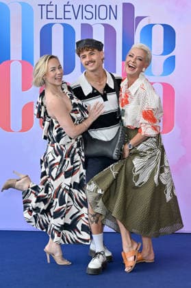 65th Monte Carlo Television Festival Photocall Danse Avec Les Stars Emmanuelle Berne, Dorian Rollin, Katrina Patchett attending a photocall for Danse Avec Les Stars during the 65th Monte-Carlo Television Festival on June 14, 2026 in Monte-Carlo, Monaco. Photo by Julien Reynaud APS-Medias ABACAPRESS.COM Monte Carlo Monaco  Copyright: xReynaudxJulien APS-Medias ABACAx