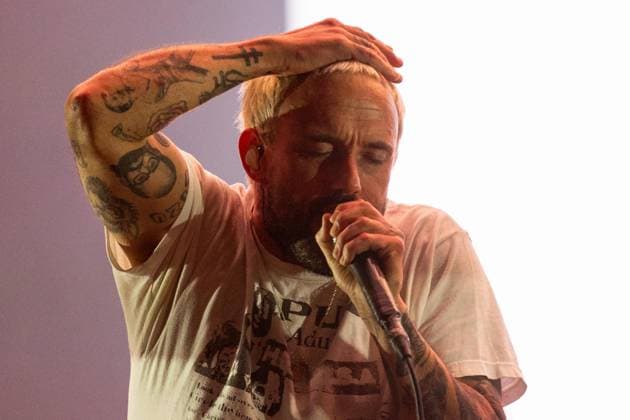IDLES at Primavera Sound Porto 2026 Joe Talbot, vocalist of the British punk band IDLES, performs during Primavera Sound Porto 2026 at Parque da Cidade. Porto Portugal Copyright: xDiogoxBaptistax xSOPAxImagesx DB_IDLESPS263DAY_0001