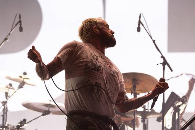 IDLES at Primavera Sound Porto 2026 Joe Talbot, vocalist of the British punk band IDLES, performs during Primavera Sound Porto 2026 at Parque da Cidade. Porto Portugal Copyright: xDiogoxBaptistax xSOPAxImagesx DB_IDLESPS263DAY_0012