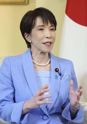 Japan-Britain summit Japanese Prime Minister Sanae Takaichi holds talks with her British counterpart Keir Starmer in London on June 14, 2026. (Pool photo)  A14AA0005618737P