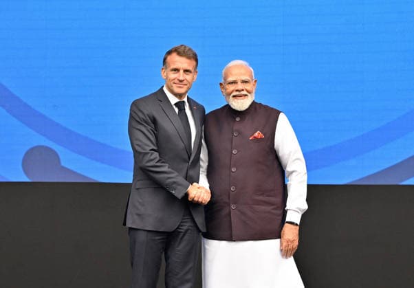 Barhat Innovates Fair - Nice Indian Prime Minister Narendra Modi and French President Emmanuel Macron attend the Barhat Innovates Fair in Nice, France on June 14, 2026. Photo by Laurent Coust ABACAPRESS.COM Nice France  Copyright: xCoustxLaurent ABACAx