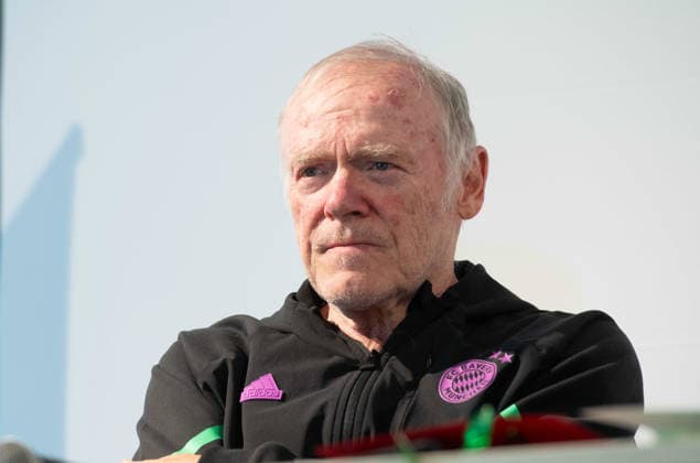 Hermann GERLAND, Fussballtrainer, Portraet, Porträt, Portrait, Angeschnittenes Einzelbild, Einzelmotiv, Sportpolitischer Talk vor dem WM-Spiel Deutschland - Curacao, Lohrheidestadion Bochum, 14.06.2026. *** Hermann GERLAND, football coach, portrait, portrait, cropped single image, single motif, sports-political talk before the World Cup match Germany Curacao, Lohrheidestadion Bochum, 14 06 2026