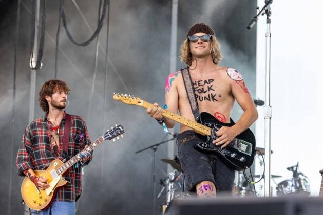 June 13, 2026, Manchester, Tennessee, U.S: AUSTIN JONES and NICK MATEYUNAS of Arcy Drive during the Bonnaroo Music and Arts Festival in Manchester, Tennessee Manchester U.S  - ZUMAs135 20260613_zap_s135_035 Copyright: xDanielxDeSloverx