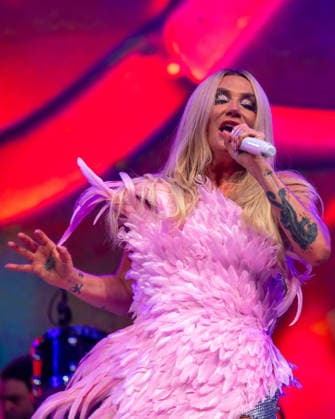 June 13, 2026, Manchester, Tennessee, U.S: KESHA during the SuperJam at Bonnaroo Music and Arts Festival in Manchester, Tennessee Manchester U.S  - ZUMAs135 20260613_zap_s135_172 Copyright: xDanielxDeSloverx