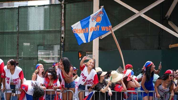 RECORD DATE NOT STATED National Puerto Rican Day Parade 2026 (NEW) National Puerto Rican Day Parade. J7ne 14, 2026. New York , USA: Large crowds line Fifth Avenue in Manhattan as the National Puerto Rican Day Parade celebrates Puerto Rican heritage and culture. Credit: Jorge Estrellado Thenews2(Foto: Jorge Estrellado Thenews2 imago images) National Puerto Rican Day Parade 2026  Copyright: xJorgexEstrelladox
