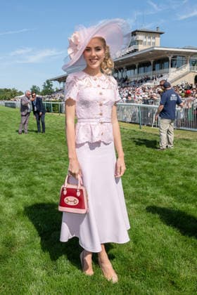 Prix De Diane Longines 2026 - Chantilly Princess Maria-Carolina de Bourbon Siciles attends the Prix de Diane Longines 2026 at Hippodrome de Chantilly on June 14, 2026 in Chantilly, France. Photo by Laurent Zabulon ABACAPRESS.COM Chantilly France  Copyright: xZabulonxLaurent ABACAx