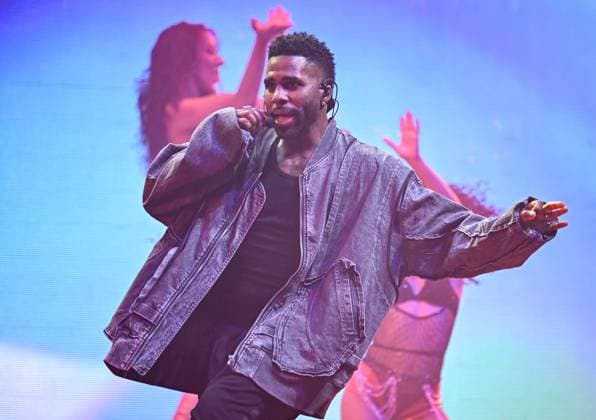 Russia Entertainment Derulo 9189370 14.06.2026 American singer, songwriter and dancer Jason Derulo performs during a concert at the CSKA Arena sports complex, in Moscow, Russia. Maksim Blinov Sputnik Moscow Russia  Copyright: xMaksimxBlinovx