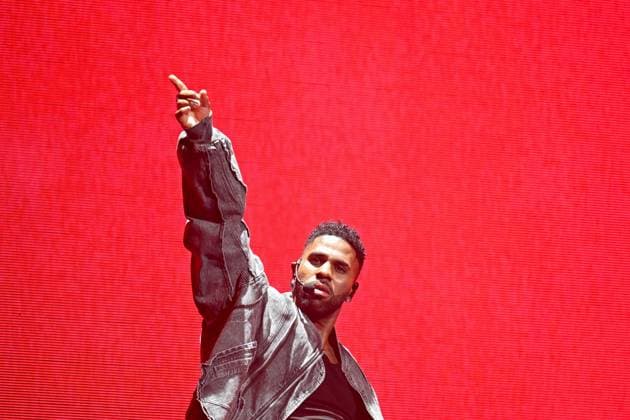 Russia Entertainment Derulo 9189371 14.06.2026 American singer, songwriter and dancer Jason Derulo performs during a concert at the CSKA Arena sports complex, in Moscow, Russia. Maksim Blinov Sputnik Moscow Russia  Copyright: xMaksimxBlinovx