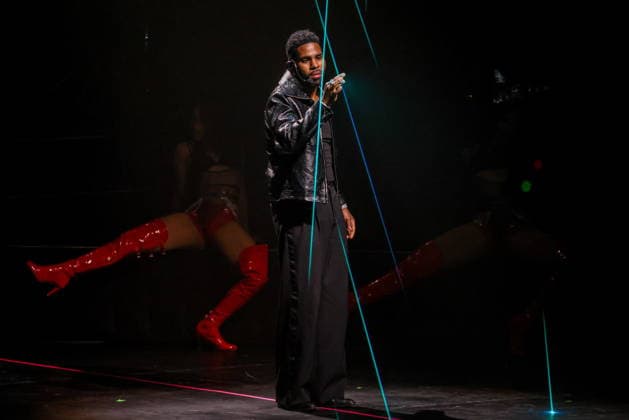 RUSSIA, MOSCOW - JUNE 14, 2026: US singer Jason Derulo performs at CSKA Arena. Artyom Geodakyan TASS  93820458