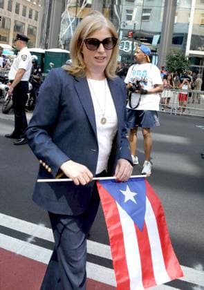 June 14, 2026, New York, New York, USA: New York City Police Commissioner JESSICA TISCH seen at the 69th Annual National Puerto Rican Parade held on 5th Avenue. New York USA  - ZUMAk03_ 20260614_zaf_k03_023 Copyright: xNancyxKaszermanx