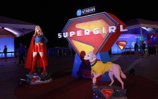 RECORD DATE NOT STATED The pre-premiere of Supergirl brings together the cast, director, and guests at the Museum of Tomorrow in Rio de Janeiro. Rio de Janeiro (RJ), 06 14 2026 Cinema Supergirl Premiere Actress Milly Alcock poses for photos during the premiere of the film Supergirl, held at the Museum of Tomorrow, in the central region of Rio de Janeiro, this Sunday (14). The event was attended by director Craig Gillespie, screenwriter Ana Nogueira, DC Studios co-CEO Peter Safran, as well as influencers Bilquis Evely, Matheus and Diana Duque.(Foto: Onofre Veras Thenews2 imago images) The pre-premiere of Supergirl brings together the cast, director, and guests at the Museum of Tomorrow in Rio de Janeiro.  Copyright: xonofrexverasx
