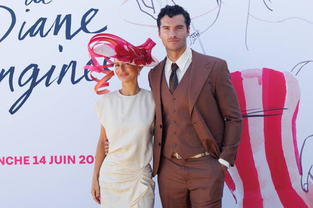 Entertainment Bilder des Tages #2 Prix de Diane Longines a lHippodrome de Chantilly Priscilla Muller et Aurelien Muller 457315 2026 06 14  Copyright: xSebastienxFremontx xStarfacex STAR_457315_013