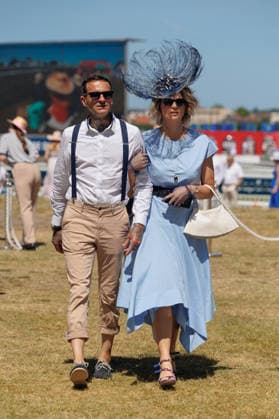 Prix de Diane Longines a lHippodrome de Chantilly Amaury Imbert et France Pierron 457315 2026 06 14  Copyright: xSebastienxFremontx xStarfacex STAR_457315_016