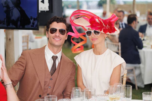 Prix de Diane Longines a lHippodrome de Chantilly Aurelien Muller et Priscilla Muller 457315 2026 06 14  Copyright: xSebastienxFremontx xStarfacex STAR_457315_059