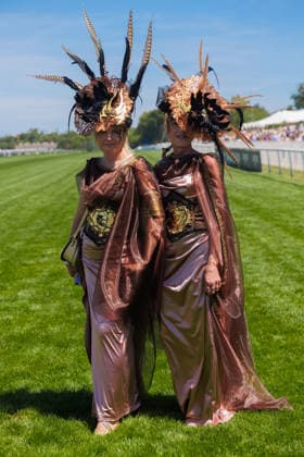 Prix de Diane Longines a lHippodrome de Chantilly Esther dark et Veronique Scholler 457315 2026 06 14  Copyright: xSebastienxFremontx xStarfacex STAR_457315_066
