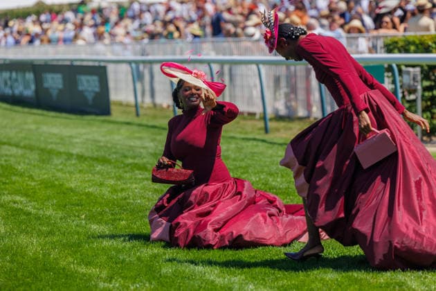 Prix de Diane Longines a lHippodrome de Chantilly Hadja Dl et Mbalou Am 457315 2026 06 14  Copyright: xSebastienxFremontx xStarfacex STAR_457315_067