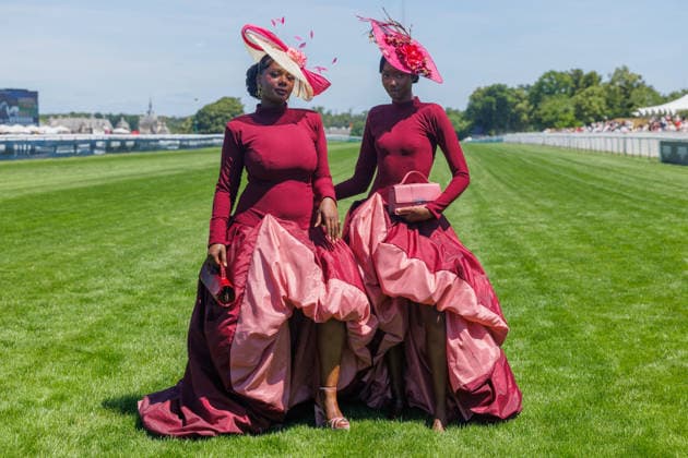 Prix de Diane Longines a lHippodrome de Chantilly Hadja Dl et Mbalou Am 457315 2026 06 14  Copyright: xSebastienxFremontx xStarfacex STAR_457315_070