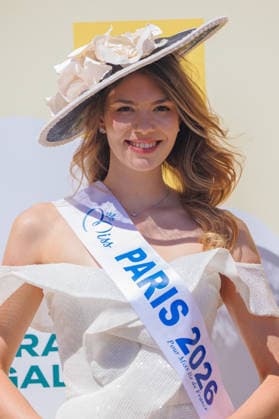 Prix de Diane Longines a lHippodrome de Chantilly Juliette Bizot Miss Paris 2026 457315 2026 06 14  Copyright: xSebastienxFremontx xStarfacex STAR_457315_109