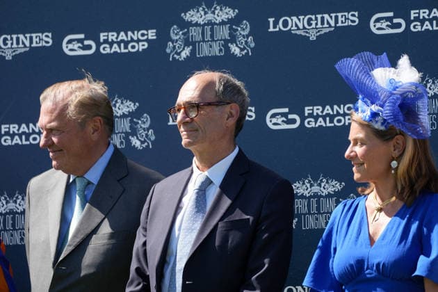 S A R le Prince Charles de Bourbon des Deux Siciles, Eric Woerth Prix de Diane Longines 2026 à lHippodrome de Chantilly le 14 juin 2026 Anne Sophie Guebey Bestimage Prix de Diane Longines 2026 at the Chantilly Racecourse on june 14th 2026 Chantilly France  Copyright: xAnne-SophiexGuebeyx xBestimagexAnne-SophiexGuebeyx xBestimagex