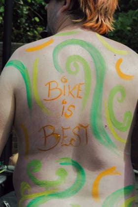 Participants take part in the World Naked Bike Ride in London, UK on 14 June 2026. Copyright: xx WorldNakedBikeRideLondon_London_RyoheyNakayama-30030