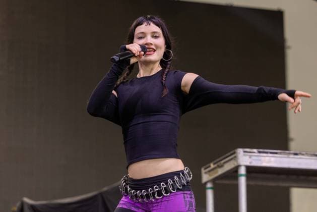 June 14, 2026, Manchester, Tennessee, U.S: SHANNY WISE of Fcukers during the Bonnaroo Music and Arts Festival in Manchester, Tennessee Manchester U.S  - ZUMAs135 20260614_zap_s135_048 Copyright: xDanielxDeSloverx