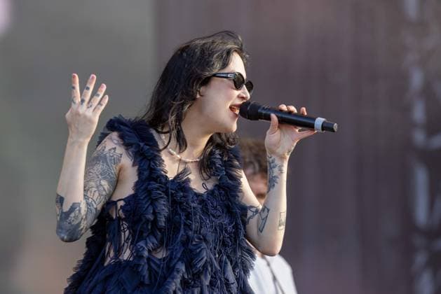 June 14, 2026, Manchester, Tennessee, U.S: MICHELLE ZAUNER of Japanese Breakfast during the Bonnaroo Music and Arts Festival in Manchester, Tennessee Manchester U.S  - ZUMAs135 20260614_zap_s135_060 Copyright: xDanielxDeSloverx