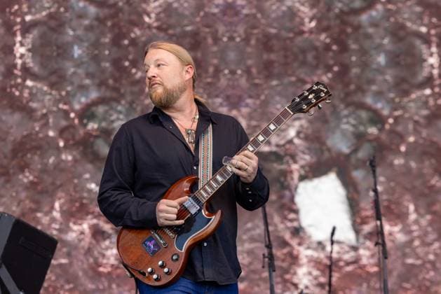 June 14, 2026, Manchester, Tennessee, U.S: DEREK TRUCKS of Tedeschi Trucks Band during the Bonnaroo Music and Arts Festival in Manchester, Tennessee Manchester U.S  - ZUMAs135 20260614_zap_s135_067 Copyright: xDanielxDeSloverx