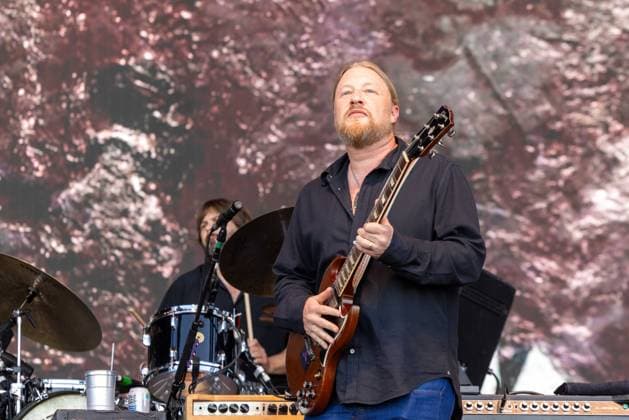 June 14, 2026, Manchester, Tennessee, U.S: DEREK TRUCKS of Tedeschi Trucks Band during the Bonnaroo Music and Arts Festival in Manchester, Tennessee Manchester U.S  - ZUMAs135 20260614_zap_s135_073 Copyright: xDanielxDeSloverx