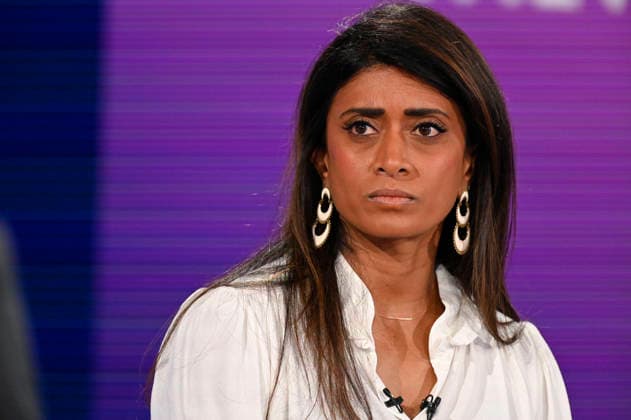 Prisca Thevenot On Dimanche En Politique - Paris Prisca Thevenot deputy for Hauts de Seine from the Groupe Ensemble at The National Assembly during an interview for Dimanche En Politique on France 3 channel in Paris, France on June 14, 2026. Photo by Stephane Le Tellec ABACAPRESS.COM Paris France  Copyright: xLexTellecxStephane ABACAx