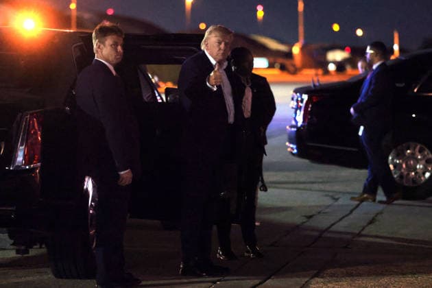 President Trump Departs For G7 Meeting In France JOINT BASE ANDREWS, MARYLAND - JUNE 15: U.S. President Donald Trump prepares to board Air Force One on June 15, 2026 at Joint Base Andrews, Maryland. President Trump is traveling to France for the G7 Summit. (Photo by Anna Moneymaker Getty Images) Joint Base Andrews Maryland United States  Copyright: xPool ABACAx