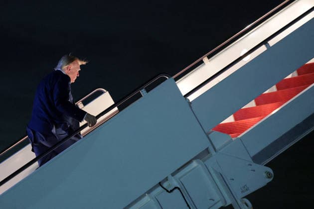 President Trump Departs For G7 Meeting In France JOINT BASE ANDREWS, MARYLAND - JUNE 15: U.S. President Donald Trump boards Air Force One on June 15, 2026 at Joint Base Andrews, Maryland. President Trump is traveling to France for the G7 Summit. (Photo by Anna Moneymaker Getty Images) Joint Base Andrews Maryland United States  Copyright: xPool ABACAx